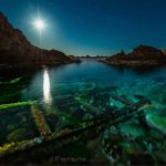 Fotografía Nocturna en Cabo de Gata: Verde turquesa